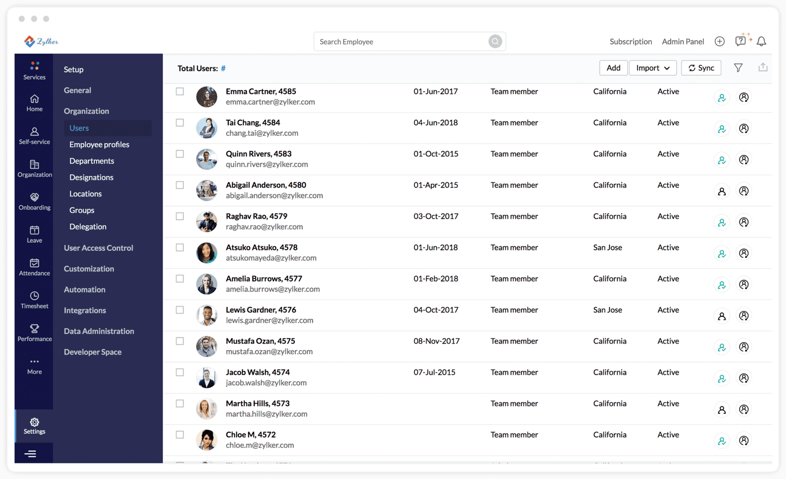 Zoho HR and recruitment- Zoho People- manage employee