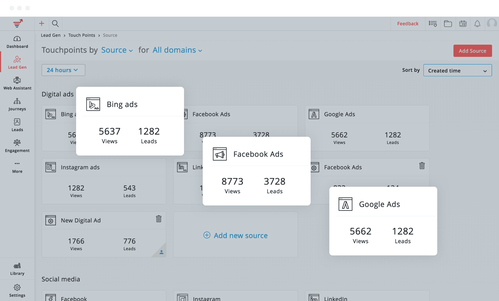 Zoho MarketingHub- marketing through multiple channels